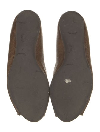 Alexander McQueen Skull Leather Flats