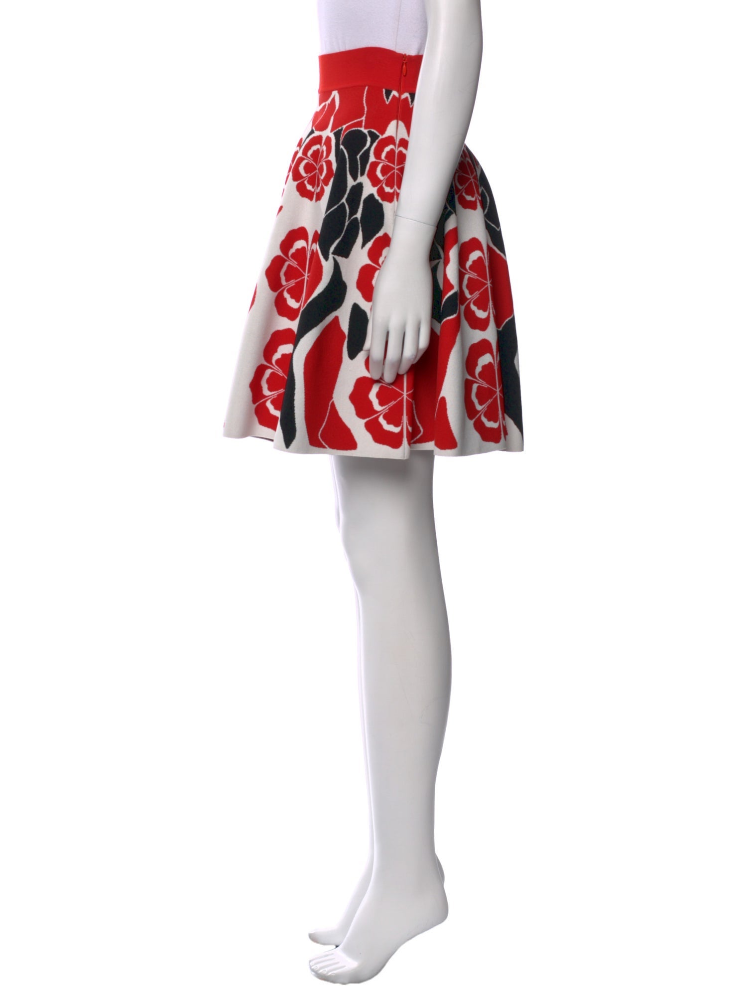 Alexander McQueen Printed Knee-Length Skirt