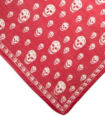 Alexander McQueen Silk Skull Scarf