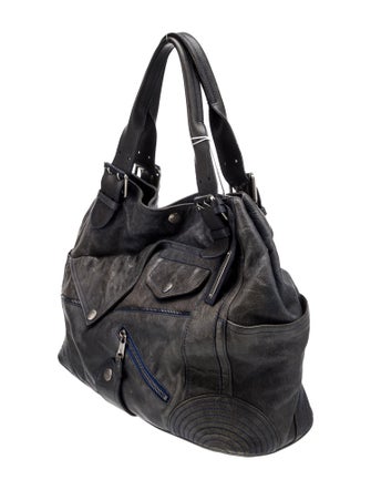 Alexander McQueen Leather Top Handle Bag