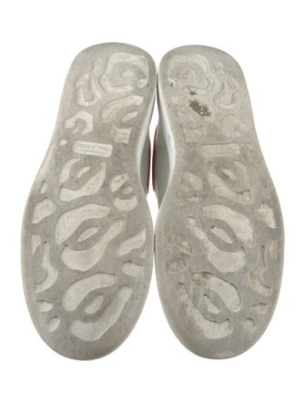 Alexander McQueen Leather Chunky Sneakers