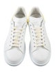 Alexander McQueen Leather Colorblock Pattern Sneakers