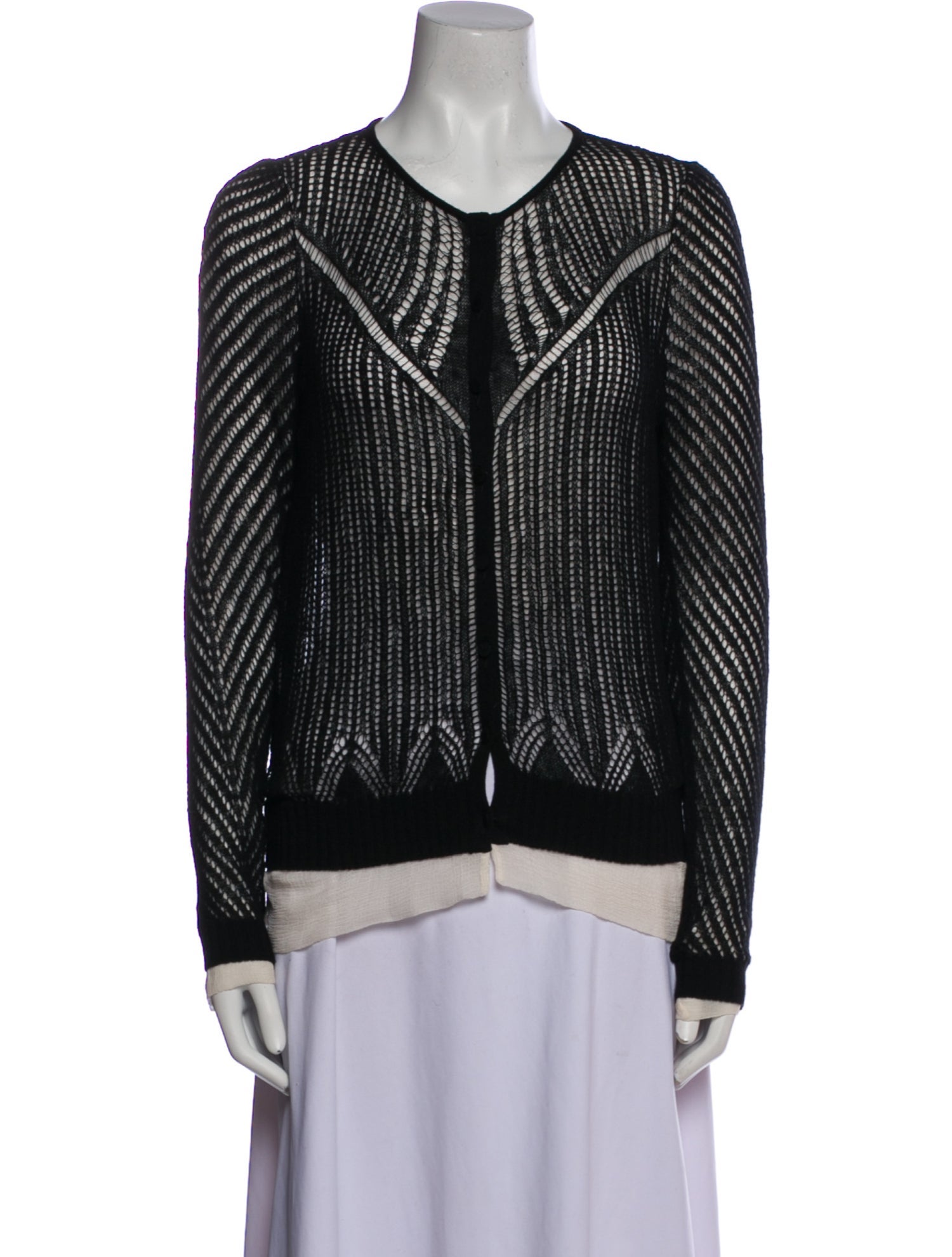 Alexander McQueen Wool Striped Sweater
