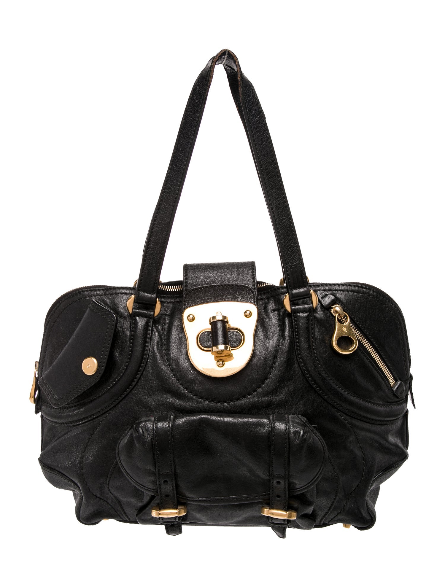 Alexander McQueen Leather Shoulder Bag