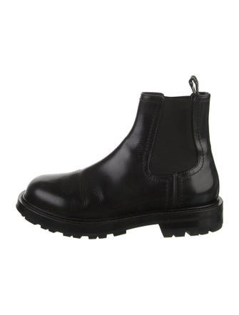 Alexander McQueen Leather Chelsea Boots
