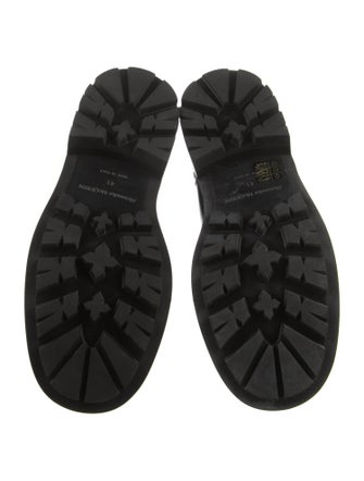 Alexander McQueen Leather Chelsea Boots