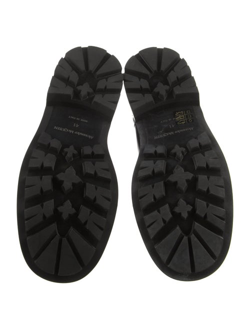 Alexander McQueen Leather Chelsea Boots