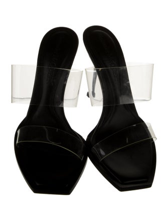 Alexander McQueen Leather Slides