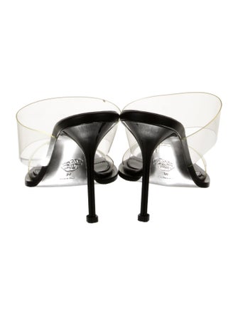 Alexander McQueen Leather Slides