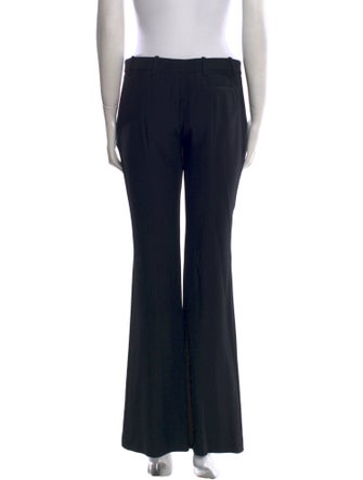 Alexander McQueen Virgin Wool Wide Leg Pants