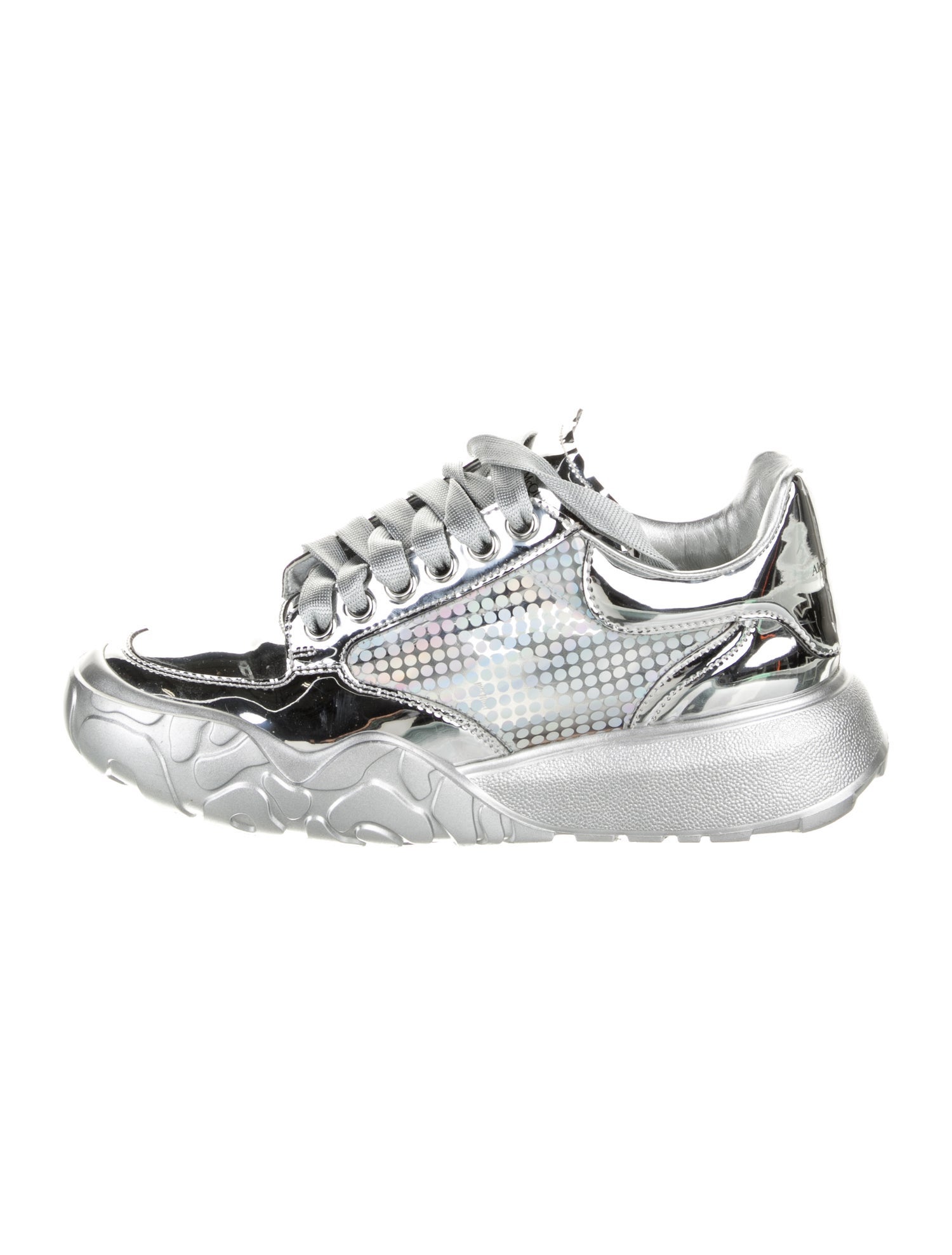 Alexander McQueen Patent Leather Sneakers