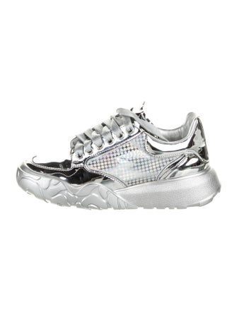 Alexander McQueen Patent Leather Sneakers