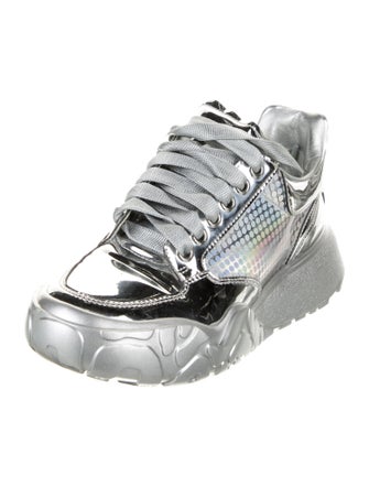 Alexander McQueen Patent Leather Sneakers