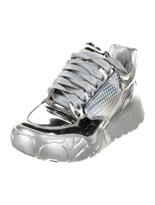 Alexander McQueen Patent Leather Sneakers