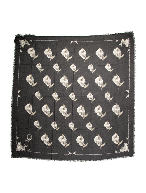 Alexander McQueen Skull Printed Scarf