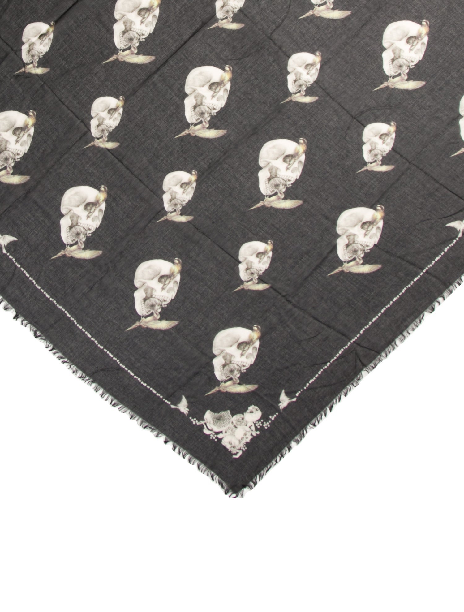 Alexander McQueen Skull Printed Scarf