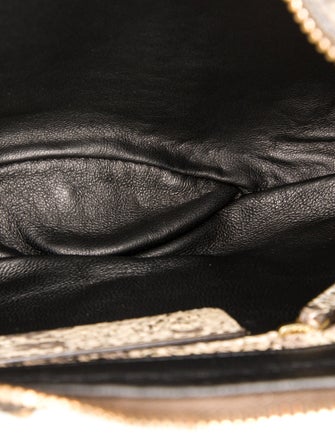 Alexander McQueen Snakeskin Clutch