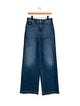 Alexander McQueen High-Rise Wide Leg Jeans