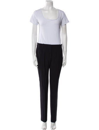 Alexander McQueen 2015 Virgin Wool Pantsuit