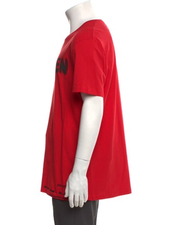 Alexander McQueen Graphic Print Crew Neck T-Shirt