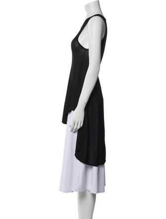 Alexander McQueen Scoop Neck Sleeveless Tunic