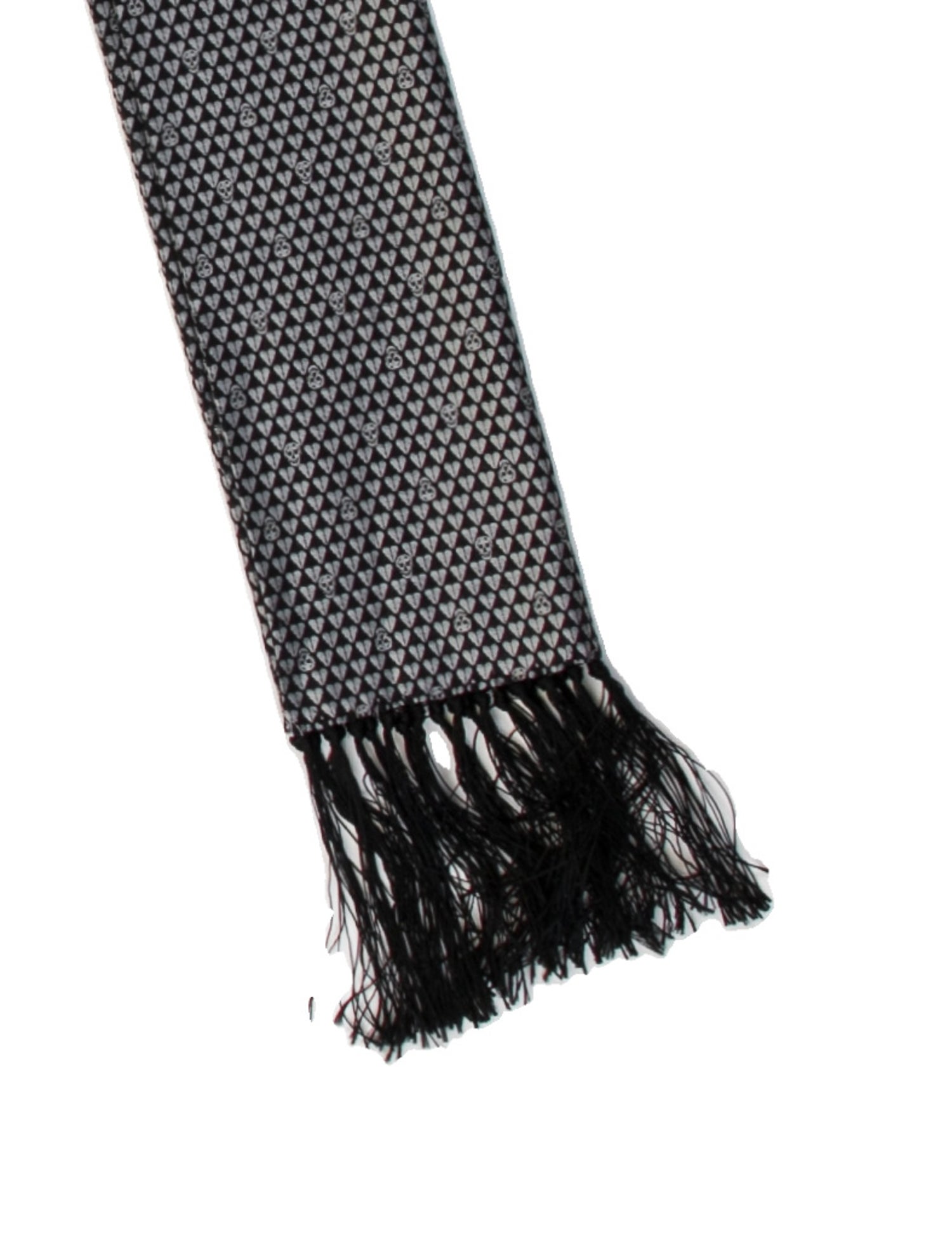 Alexander McQueen Silk Skull Scarf