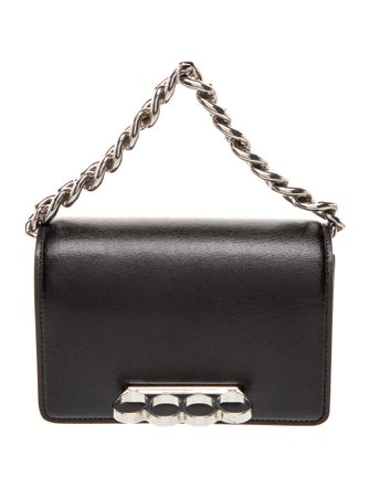 Alexander McQueen Leather Top Handle Bag