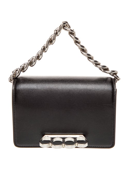 Alexander McQueen Leather Top Handle Bag