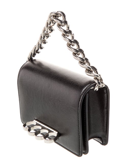 Alexander McQueen Leather Top Handle Bag
