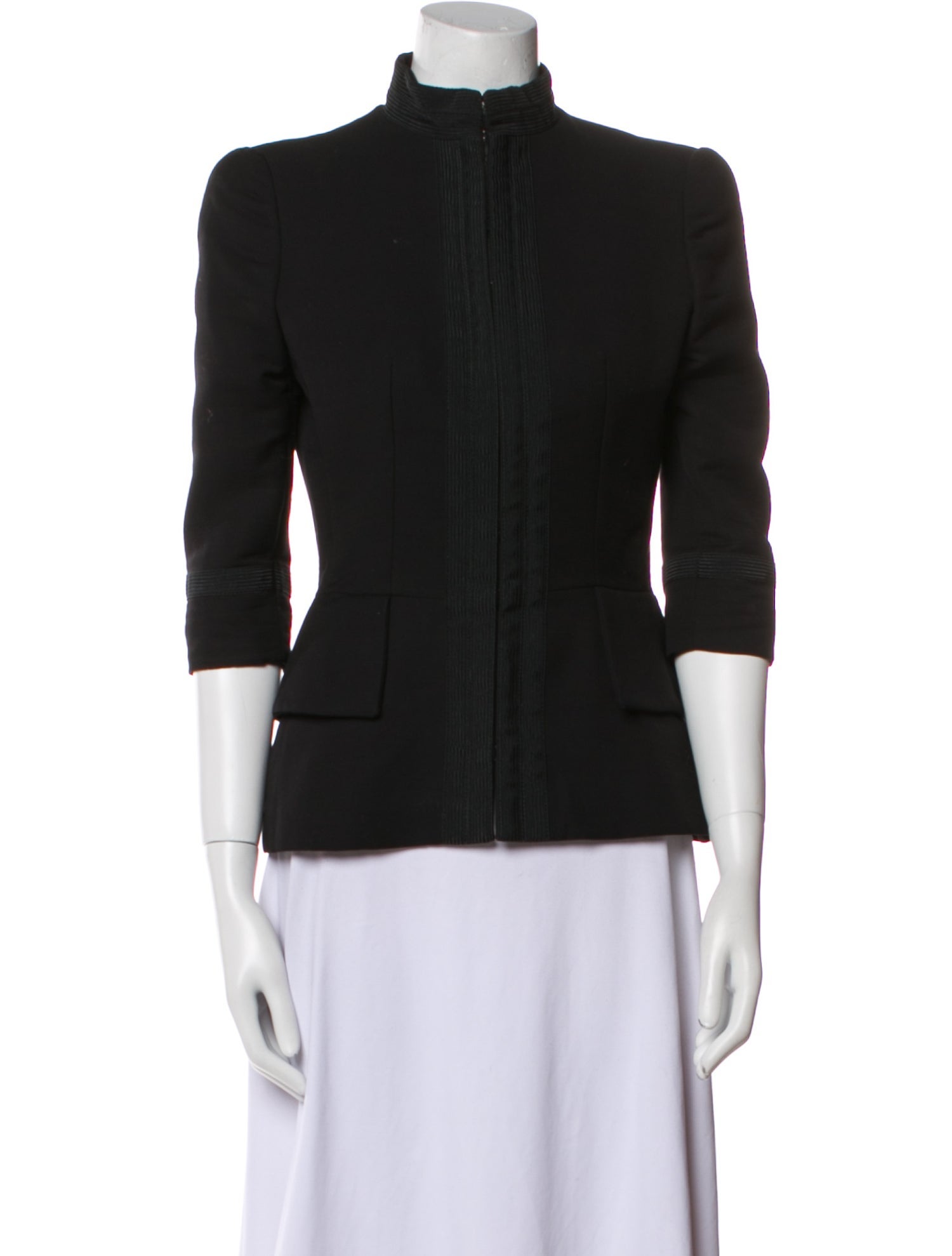 Alexander McQueen Wool Utility Jacket