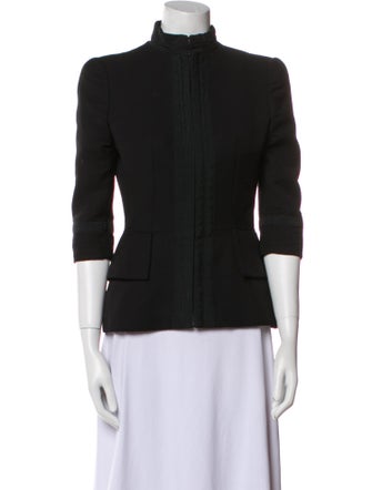 Alexander McQueen Wool Utility Jacket