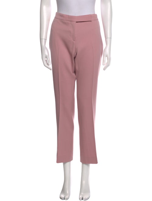 Alexander McQueen Wool Straight Leg Pants