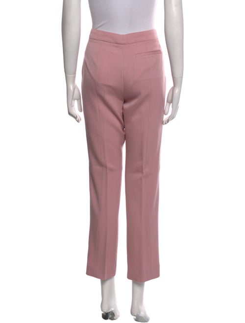 Alexander McQueen Wool Straight Leg Pants