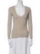 Alexander McQueen Wool V-Neck Sweater