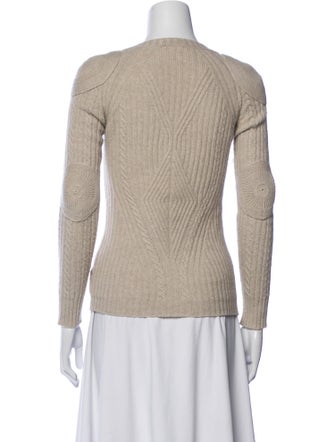 Alexander McQueen Wool V-Neck Sweater