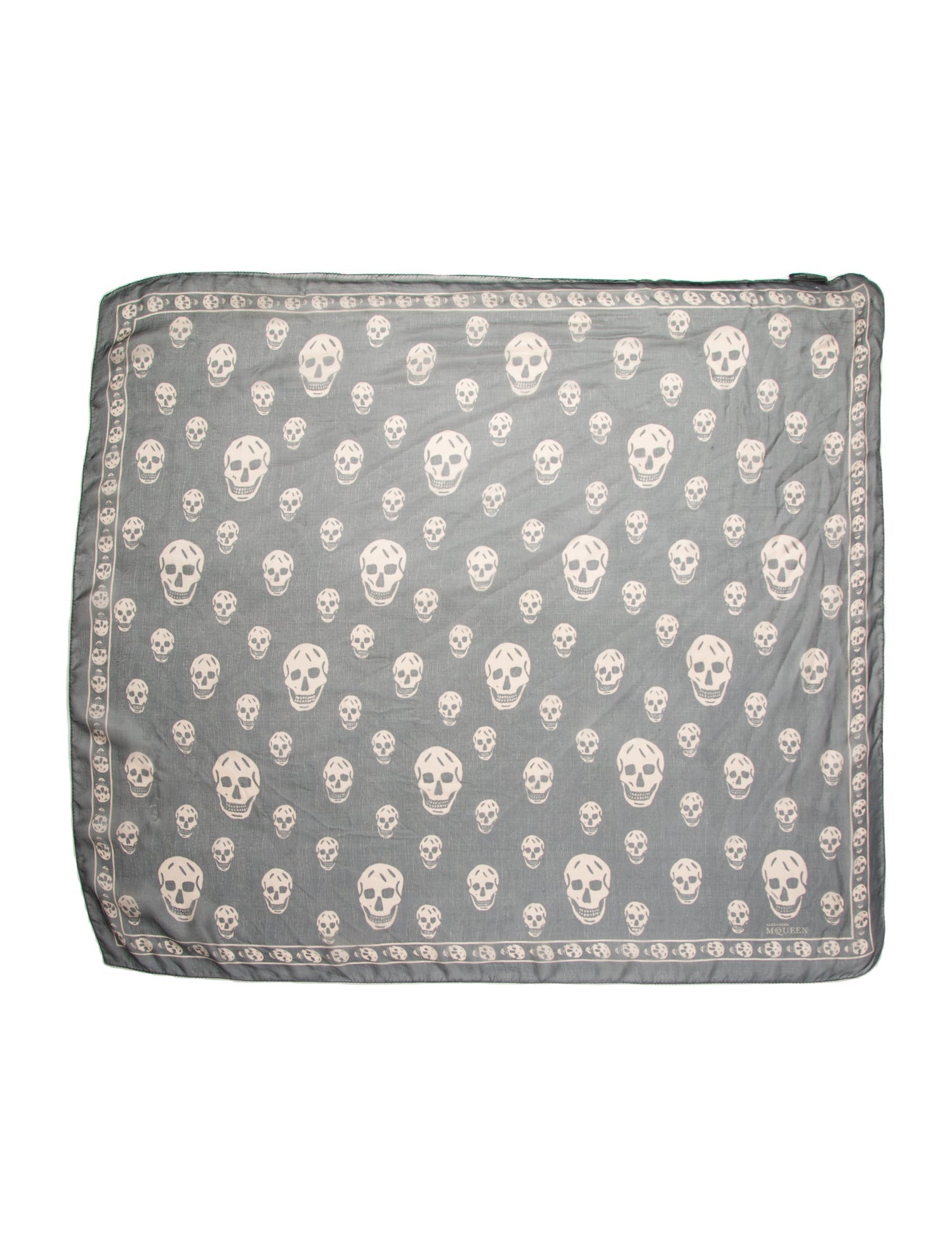 Alexander McQueen Silk Skull Scarf