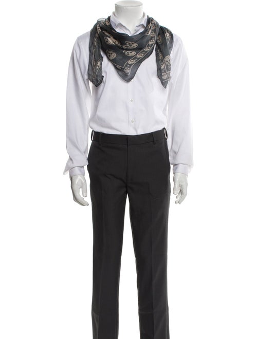 Alexander McQueen Silk Skull Scarf
