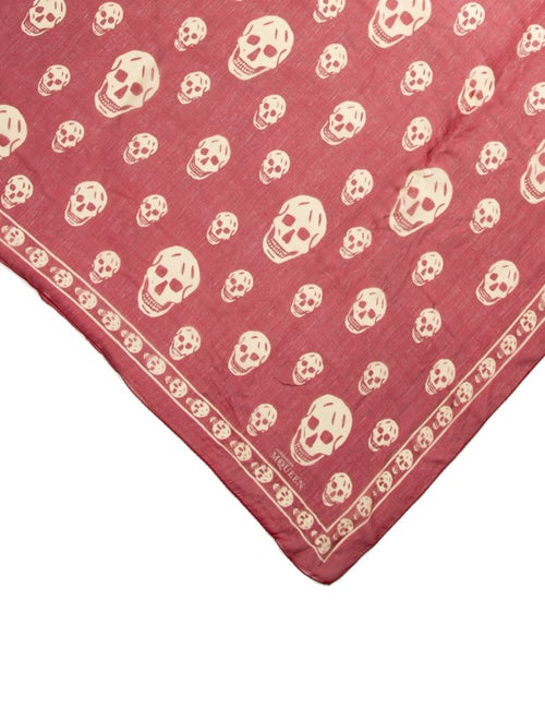 Alexander McQueen Silk Printed Scarf