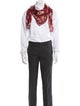 Alexander McQueen Silk Printed Scarf