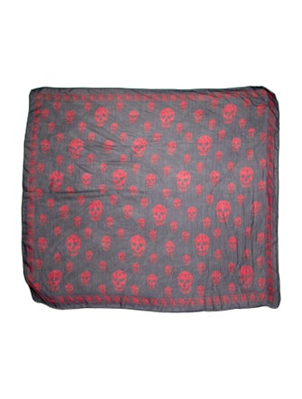 Alexander McQueen Silk Skull Scarf