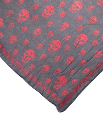 Alexander McQueen Silk Skull Scarf