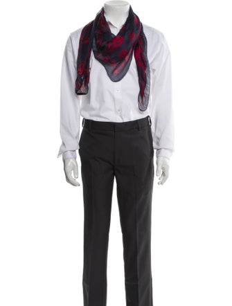 Alexander McQueen Silk Skull Scarf