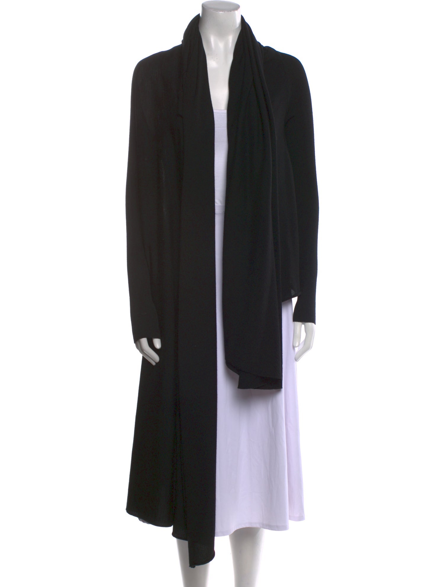 Alexander McQueen Wool Open Front Sweater