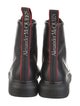 Alexander McQueen Leather Combat Boots