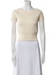 Alexander McQueen Wool Bateau Neckline Sweater