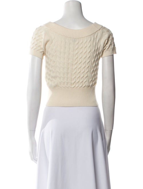 Alexander McQueen Wool Bateau Neckline Sweater