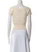 Alexander McQueen Wool Bateau Neckline Sweater