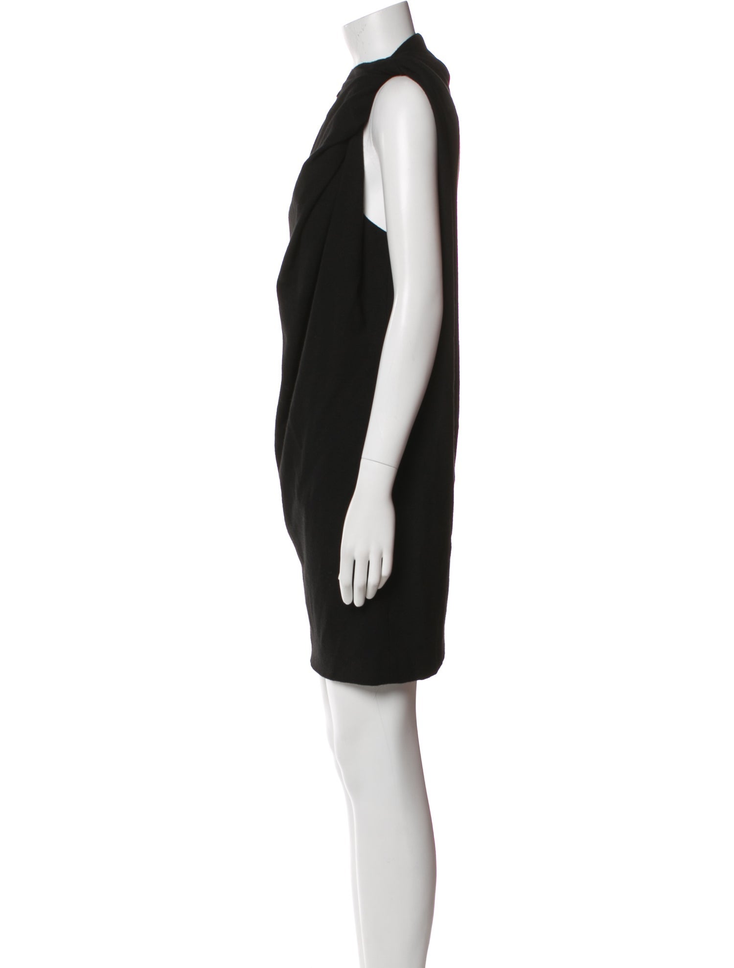 Alexander McQueen Wool Mini Dress