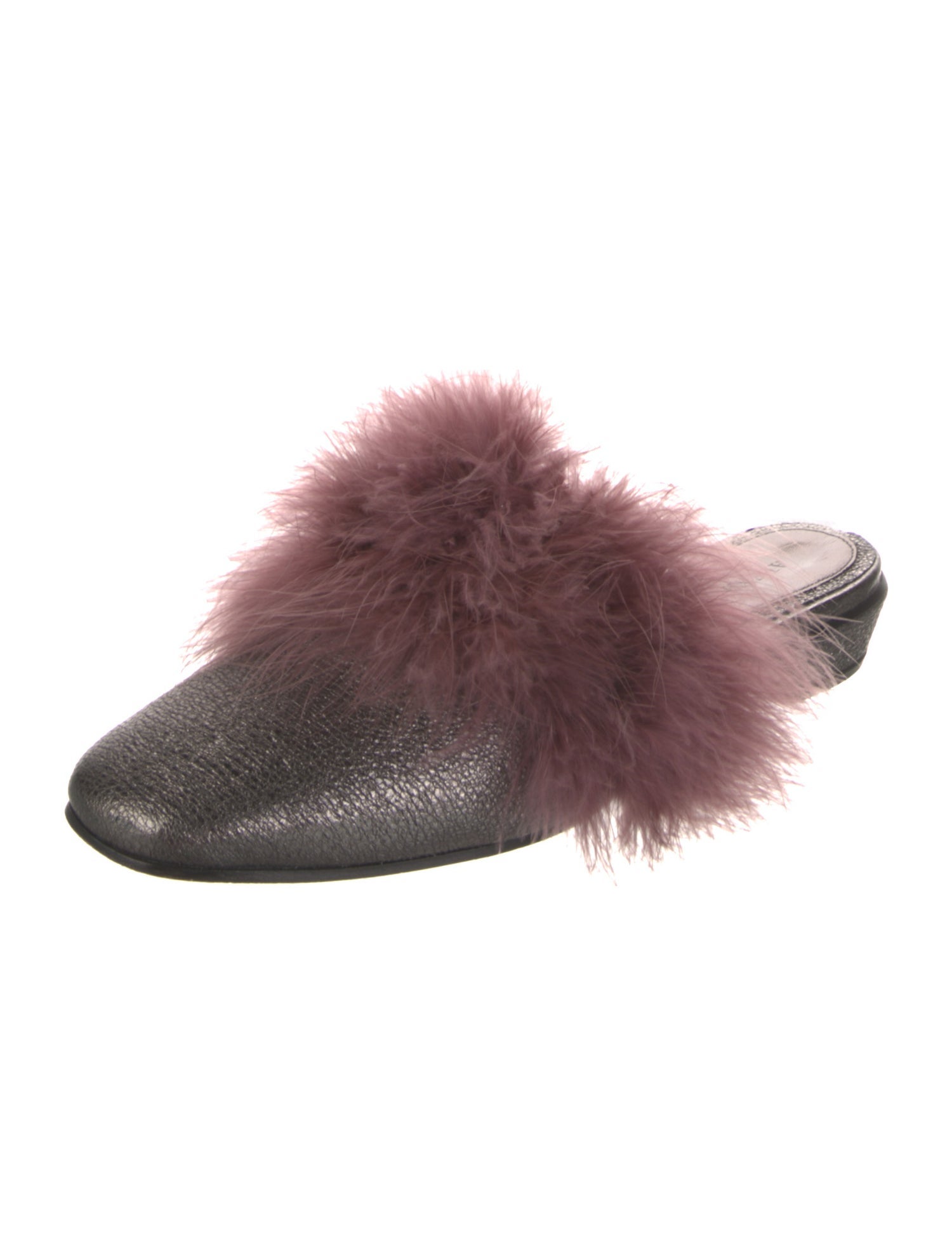 Alexander McQueen Leather Mules