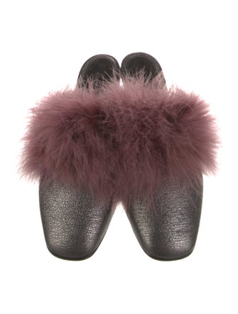 Alexander McQueen Leather Mules